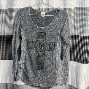 Daytrip cross long sleeve top